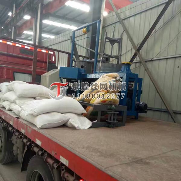 山西運城單罐拔絲機裝車發貨